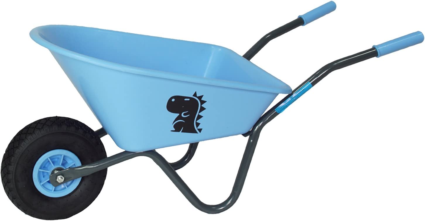 Kinderschubkarre 60 Liter - Feuerverzinkte Gartenkarre Für Kinder Ab 7 Jahren